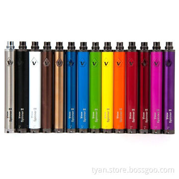 2014 New hot selling huge vapor 1,600mAh vision spinner, 2 batteries